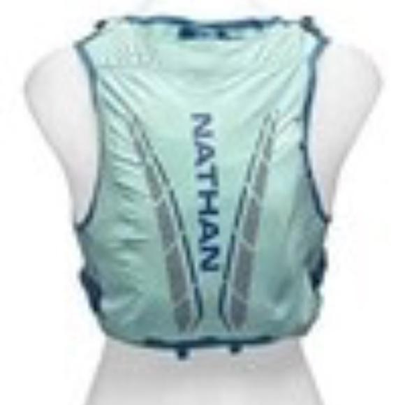 Nathan Women's VaporHowe 12L Hydration Pack Running Vest Teal 2 L Bladder XS - Picture 13 of 13